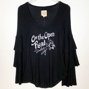 Chaser On the Open Road Waffle Shirt